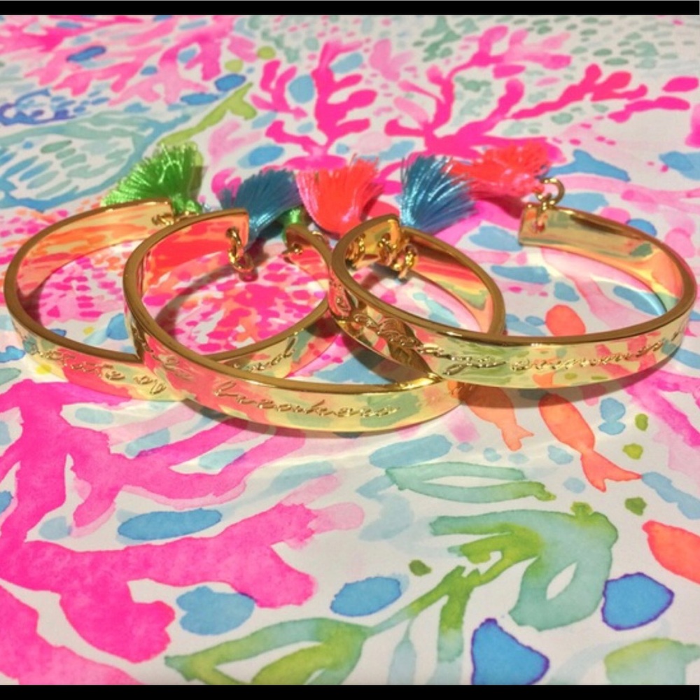 Lilly Pulitzer Bangles☀️